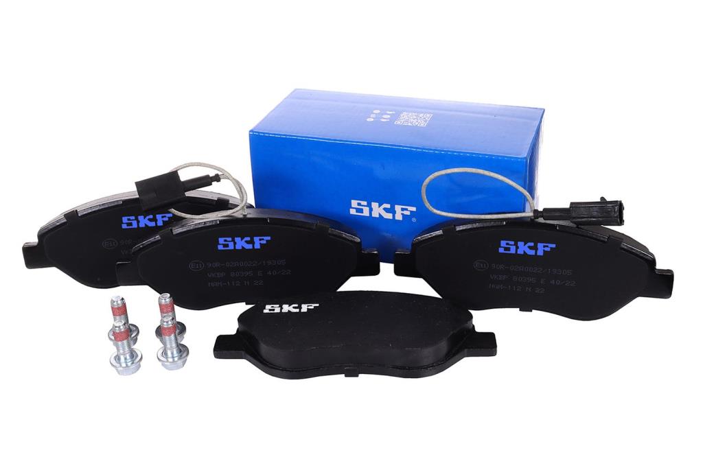 Jeu de 4 plaquettes de frein SKF ref. VKBP 80395 E